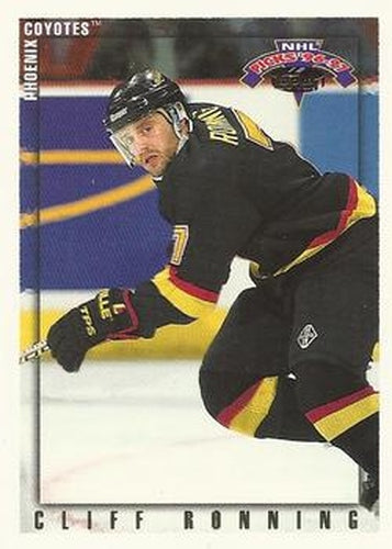 #105 Cliff Ronning - Phoenix Coyotes - 1996-97 Topps NHL Picks Hockey