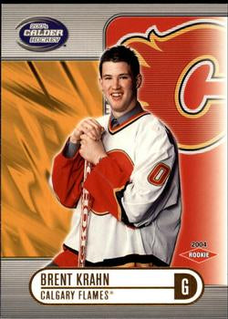 #105 Brent Krahn - Calgary Flames - 2003-04 Pacific Calder Hockey