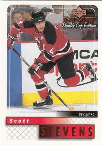 #105 Scott Stevens - New Jersey Devils - 1999-00 Upper Deck MVP Stanley Cup Edition Hockey