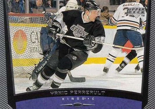 #105 Yanic Perreault - Los Angeles Kings - 1998-99 Upper Deck Hockey