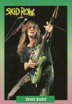 #105 Dave Sabo - 1991 Brockum Rock Cards