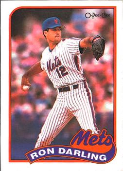 #105 Ron Darling - New York Mets - 1989 O-Pee-Chee Baseball