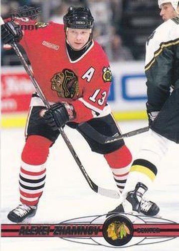 #105 Alexei Zhamnov - Chicago Blackhawks - 2000-01 Pacific Hockey