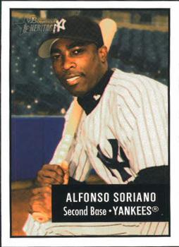 #105 Alfonso Soriano - New York Yankees - 2003 Bowman Heritage Baseball