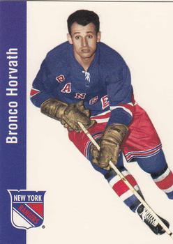 #105 Bronco Horvath - New York Rangers - 1994 Parkhurst Missing Link 1956-57 Hockey