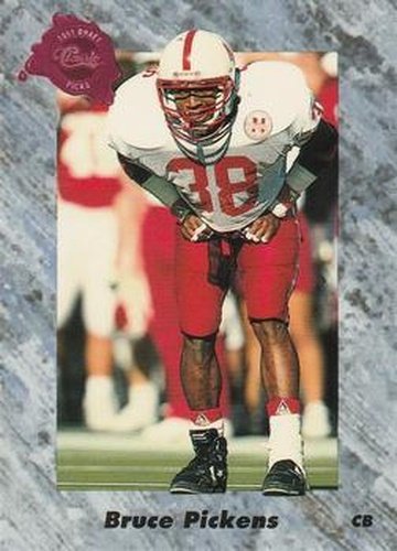 #105 Bruce Pickens - Atlanta Falcons - 1991 Classic Four Sport