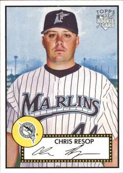 #105 Chris Resop - Florida Marlins - 2006 Topps 1952 Edition Baseball
