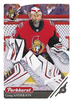 #105 Craig Anderson - Ottawa Senators - 2018-19 Parkhurst Hockey