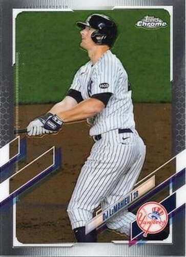 #105 DJ LeMahieu - New York Yankees - 2021 Topps Chrome Baseball