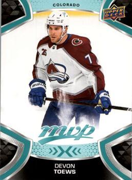 #105 Devon Toews - Colorado Avalanche - 2021-22 Upper Deck MVP Hockey