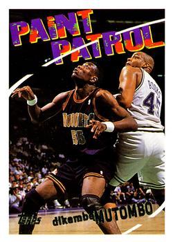#105 Dikembe Mutombo - Denver Nuggets - 1994-95 Topps Basketball