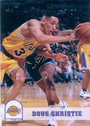 #105 Doug Christie - Los Angeles Lakers - 1993-94 Hoops Basketball