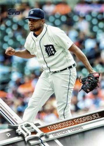 #105 Francisco Rodriguez - Detroit Tigers - 2017 Topps Baseball