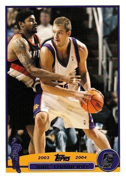 #105 Jake Tsakalidis - Phoenix Suns - 2003-04 Topps Basketball