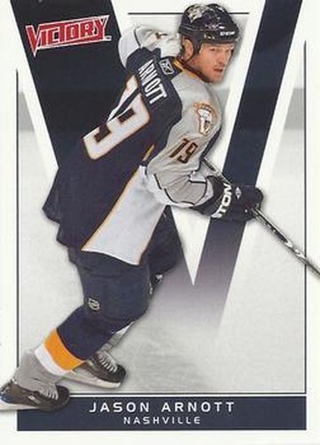 #105 Jason Arnott - Nashville Predators - 2010-11 Upper Deck Victory Hockey