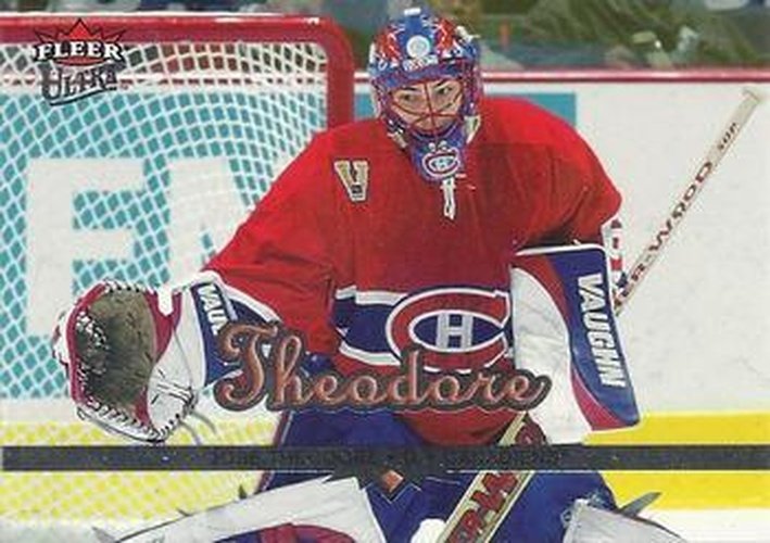 #105 Jose Theodore - Montreal Canadiens - 2005-06 Ultra Hockey