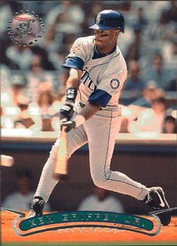 #105 Ken Griffey Jr. - Seattle Mariners - 1996 Stadium Club Baseball