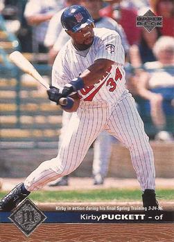 #105 Kirby Puckett - Minnesota Twins - 1997 Upper Deck Baseball