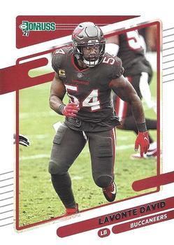 #105 Lavonte David - Tampa Bay Buccaneers - 2021 Donruss Football