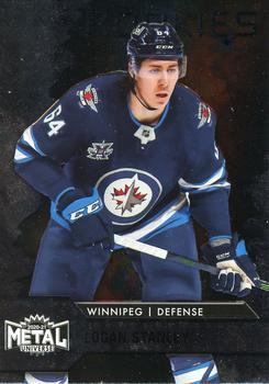 #105 Logan Stanley - Winnipeg Jets - 2020-21 Skybox Metal Universe Hockey