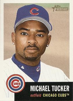 #105 Michael Tucker - Chicago Cubs - 2002 Topps Heritage Baseball