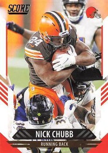 #105 Nick Chubb - Cleveland Browns - 2021 Score Football