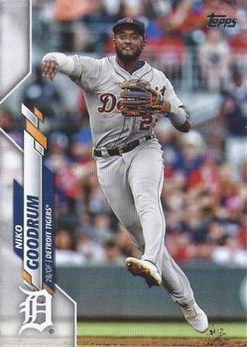 #105 Niko Goodrum - Detroit Tigers - 2020 Topps Baseball