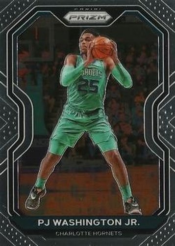 #105 PJ Washington Jr. - Charlotte Hornets - 2020-21 Panini Prizm Basketball