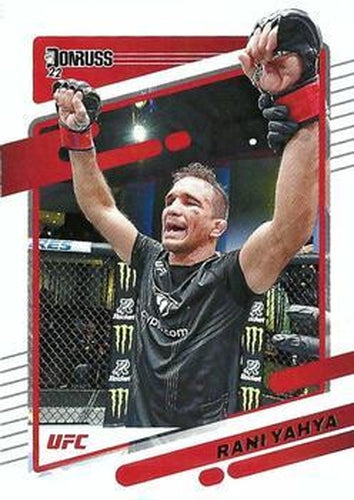 #105 Rani Yahya - 2022 Donruss UFC MMA
