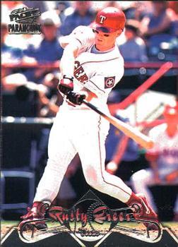 #105 Rusty Greer - Texas Rangers - 1998 Pacific Paramount Baseball
