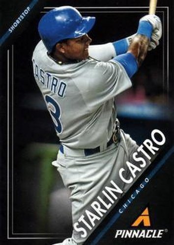 #105 Starlin Castro - Chicago Cubs - 2013 Pinnacle Baseball