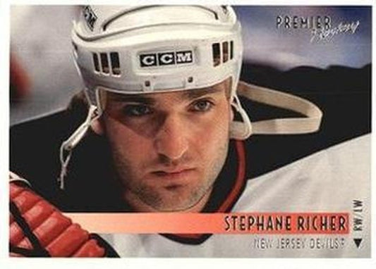 #105 Stephane Richer - New Jersey Devils - 1994-95 Topps Premier Hockey