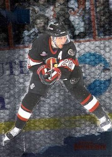 #105 Steve Duchesne - Ottawa Senators - 1995-96 Metal Hockey