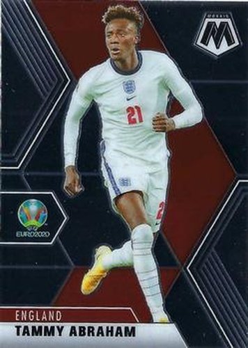 #105 Tammy Abraham - England - 2021 Panini Mosaic UEFA EURO Soccer