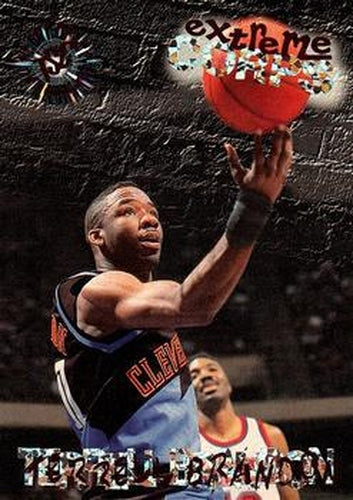 #105 Terrell Brandon - Cleveland Cavaliers - 1995-96 Stadium Club Basketball