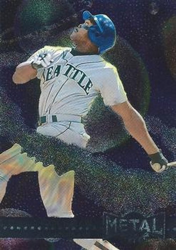 #105 Vince Coleman - Seattle Mariners - 1996 Metal Universe Baseball