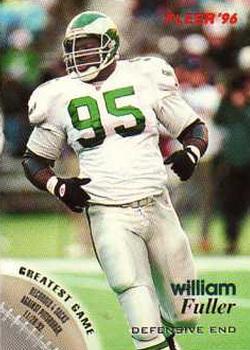 #105 William Fuller - Philadelphia Eagles - 1996 Fleer Football