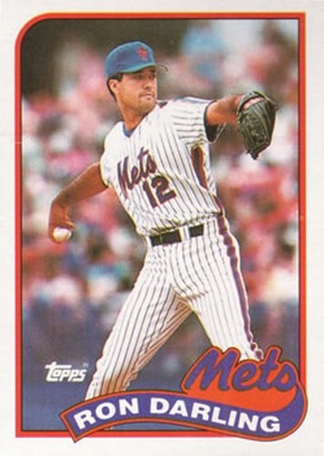 #105 Ron Darling - New York Mets - 1989 Topps Baseball
