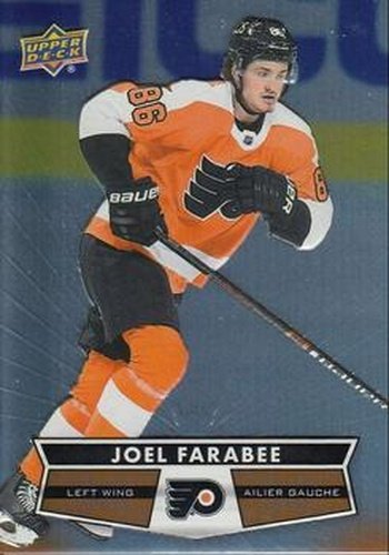 #105 Joel Farabee - Philadelphia Flyers - 2021-22 Upper Deck Tim Hortons Hockey