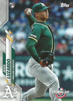 #105 Jesus Luzardo - Oakland Athletics - 2020 Topps Opening Day Baseball