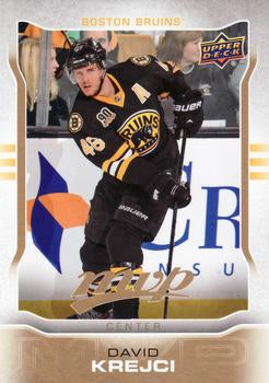 #105 David Krejci - Boston Bruins - 2014-15 Upper Deck MVP Hockey