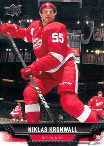#105 Niklas Kronwall - Detroit Red Wings - 2013-14 Upper Deck Hockey