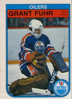 #105 Grant Fuhr - Edmonton Oilers - 1982-83 O-Pee-Chee Hockey