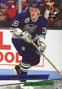 #105 Michael Nylander - Hartford Whalers - 1993-94 Ultra Hockey