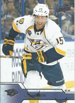 #105 Craig Smith - Nashville Predators - 2016-17 Upper Deck Hockey