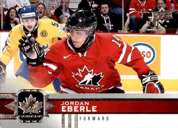 #105 Jordan Eberle - Canada - 2017-18 Upper Deck Canadian Tire Team Canada Hockey