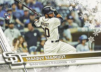 #HMW105 Manny Margot - San Diego Padres - 2017 Topps Holiday Baseball