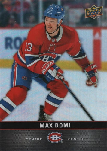 #106 Max Domi - Montreal Canadiens - 2019-20 Upper Deck Tim Hortons Hockey