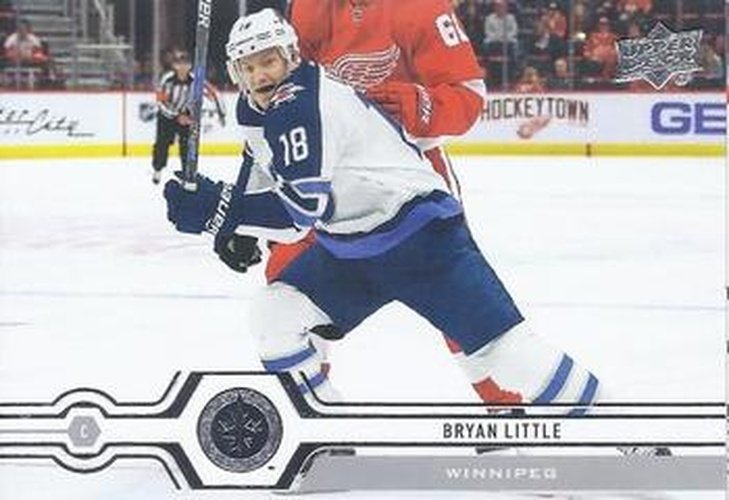 #106 Bryan Little - Winnipeg Jets - 2019-20 Upper Deck Hockey