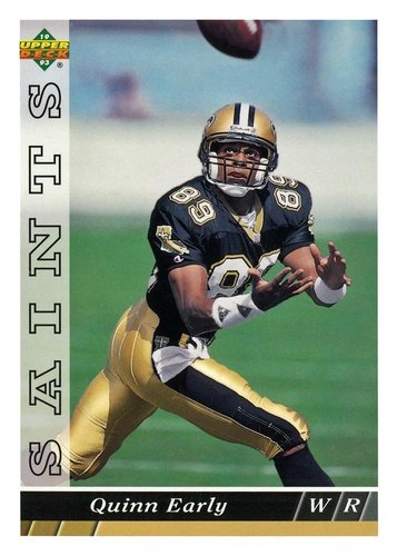 #106 Quinn Early - New Orleans Saints - 1993 Upper Deck Football